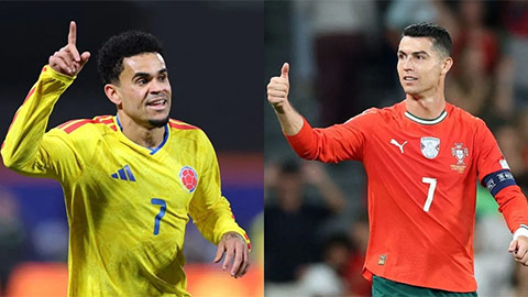 Trực  tiếp Colombia vs Bồ Đào Nha, 06h30 ngày 28/6