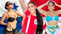 Fan nữ sexy nhất của Panama dự đoán táo bạo về ĐT Anh