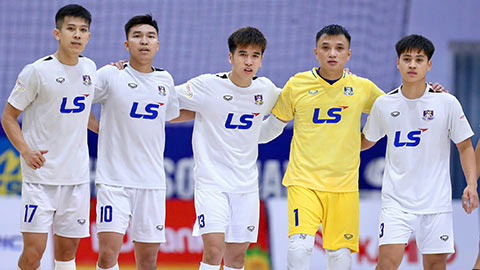 Thái Sơn Nam TP.HCM lên nhì bảng giải futsal VĐQG