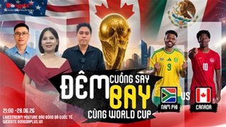 Trực tiếp trước trận Nam Phi vs Canada