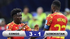 Kết quả CHDC Congo 3-1 Uzbekistan: Giành vé ngoạn mục