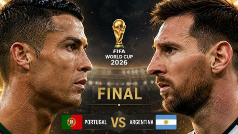 Ronaldo và Messi chỉ còn có thể gặp nhau ở chung kết World Cup 2026