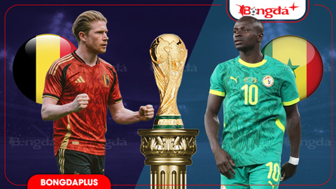 03h00 ngày 2/7: Bỉ vs Senegal