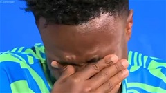 Vinicius bật khóc trước trận Brazil vs Nhật Bản