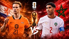 Trực tiếp Hà Lan vs Morocco, 08h00 ngày 30/6