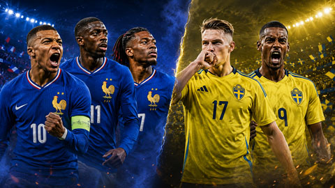 Ngày tam tấu Mbappe - Dembele - Olise đối đầu song sát Gyokeres - Isak