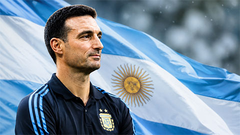 Argentina giữ chân HLV Lionel Scaloni đến năm 2031