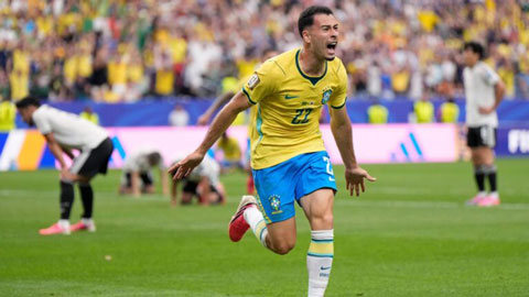 Martinelli ghi bàn phút 90+5 giúp Brazil đánh bại Nhật Bản 2-1