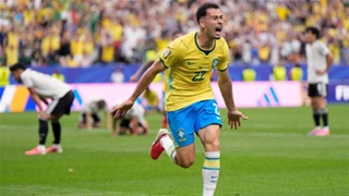 Martinelli ghi bàn phút 90+5 giúp Brazil đánh bại Nhật Bản 2-1