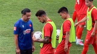 ĐT Việt Nam làm quen với bóng AFF Cup 2026