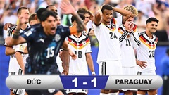 Kết quả Đức 1-1 (pen 3-4) Paraguay: Tạm biệt Die Mannschaft