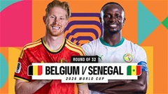Bỉ vs Senegal: Đội hình dự kiến, thông tin lực lượng mới nhất