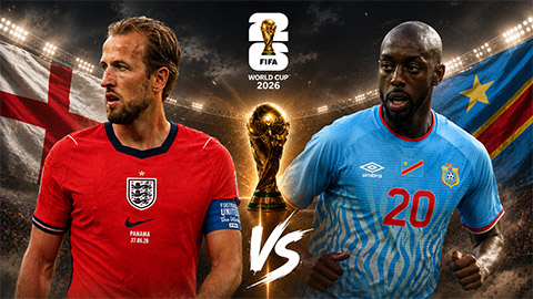 Siêu máy tính dự đoán kết quả Anh vs CHDC Congo tại World Cup 2026