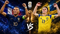 Siêu máy tính dự đoán kết quả Pháp vs Thụy Điển tại World Cup 2026