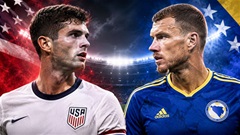 Christian Pulisic vs Edin Dzeko: Thủ lĩnh nào sẽ lên tiếng?