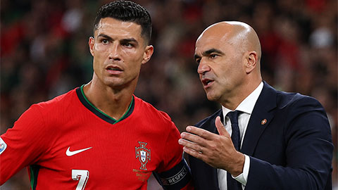 HLV Martinez bị chỉ trích vì quá 'chiều' Ronaldo trước đại chiến Bồ Đào Nha vs Croatia