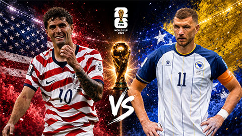 Siêu máy tính dự đoán kết quả Mỹ vs Bosnia tại World Cup 2026
