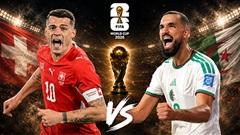 Siêu máy tính dự đoán kết quả Thụy Sĩ vs Algeria tại World Cup 2026