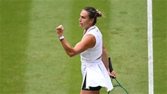 Rocky và Nadal truyền cảm hứng cho Aryna Sabalenka ở Wimbledon
