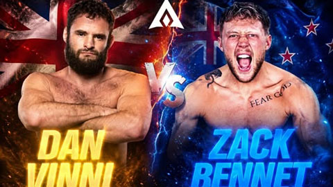 LION Championship 33: Dan Vinni sẽ cắt đứt chuỗi trận bất bại của Zack Bennet?