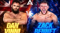 LION Championship 33: Dan Vinni sẽ cắt đứt chuỗi trận bất bại của Zack Bennet?