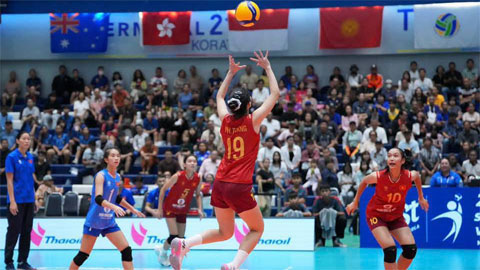 Bóng chuyền U18 nữ Việt Nam thua Hàn Quốc ở giải châu Á 2026