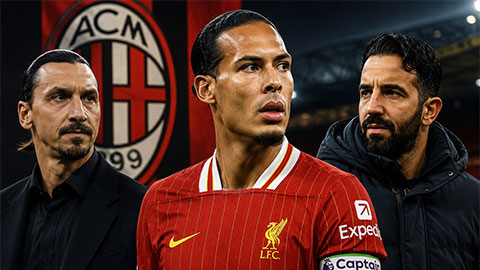 Van Dijk bất ngờ lọt vào 'tầm ngắm' của AC Milan sau cú sốc ở World Cup 2026