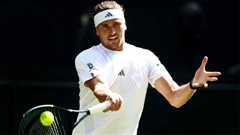 Alexander Zverev thắng trận ATP thứ 50 trên mặt sân cỏ