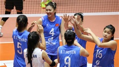Tuyển bóng chuyền nữ U18 Việt Nam thắng trận thứ hai ở giải châu Á 2026
