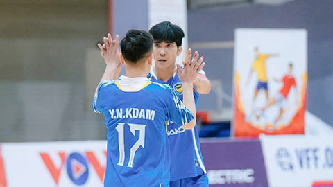 Lượt 10 Giải futsal VĐQG 2026: Các cuộc rượt đuổi nghẹt thở