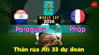 Thần Rùa Ali 33 dự đoán: Paraguay vs Pháp (Vòng 1/8 World Cup 2026)