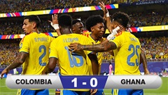 Kết quả Colombia 1-0 Ghana: Colombia đoạt vé vào vòng 1/8