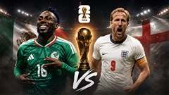 Siêu máy tính dự đoán kết quả Mexico vs Anh tại World Cup 2026