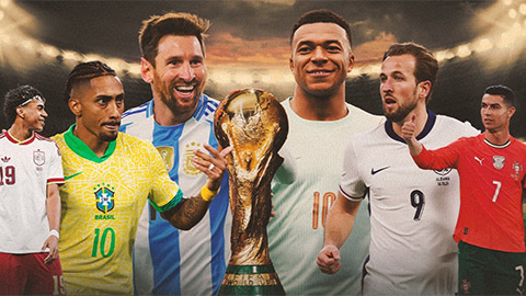 World Cup 2026: Bồ Đào Nha chỉ còn 5% cơ hội vô địch, Tây Ban Nha tụt xuống thứ ba