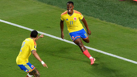 ĐT Colombia đáng sợ khi không có người hùng