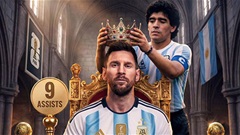 Lionel Messi vượt Maradona, thống trị hàng loạt cột mốc lịch sử