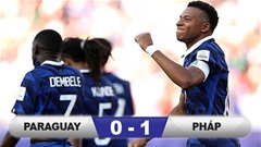 Kết quả Paraguay 0-1 Pháp: Les Blues vào tứ kết