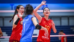 Tuyển bóng chuyền nữ U18 Việt Nam vào tranh hạng 5 giải châu Á 2026