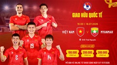Thông báo giá vé trận giao giữa ĐT Việt Nam và Myanmar