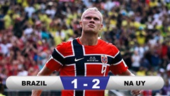 Kết quả Brazil 1-2 Na Uy: Siêu nhân Haaland hủy diệt Vũ công Samba