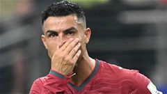 Cristiano Ronaldo lập kỷ lục tệ hại bậc nhất lịch sử