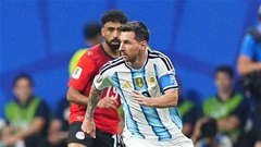 Trực tiếp Argentina 0-1 Ai Cập: Argentina gặp khó khăn