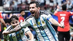 Tuyệt đối điện ảnh của Messi và ĐT Argentina!