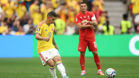Trực tiếp Thụy Sĩ 0-0 Colombia: Kobel cứu thua xuất sắc cho Thụy Sĩ