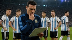 Scaloni nên tước quyền đá phạt đền của Lionel Messi?