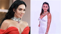 Bạn gái Ronaldo bất ngờ gửi quà cho vợ Messi
