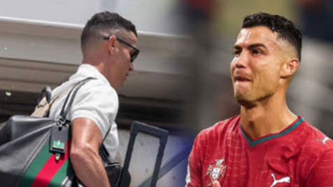 Ronaldo lặng lẽ về nước, outfit triệu view gây chú ý sau lời chia tay World Cup