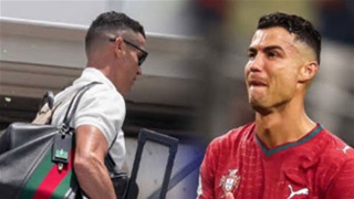 Ronaldo lặng lẽ về nước, outfit triệu view gây chú ý sau lời chia tay World Cup