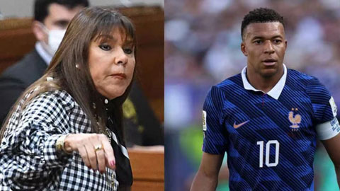 Nữ nghị sĩ Paraguay gọi Mbappe là 'tên khốn', quyết không xin lỗi