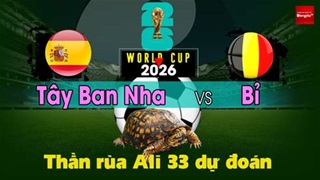 Thần Rùa Ali 33 dự đoán: Tây Ban Nha vs Bỉ (Tứ kết World Cup 2026)